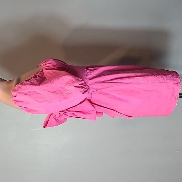 Hello Molly Prove Yourself Hot Pink Dress Size XS Bohemian Wedding Vacation Mini - Picture 5 of 10